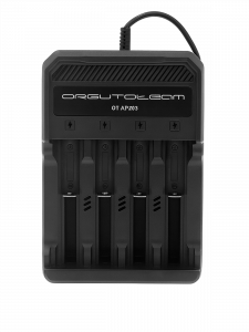 Зарядное устройство для аккумуляторов 18650 на 4 слота Орбита OT-APZ03